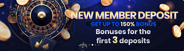 7xm casino new member deposit get up to 150% bonus bonuses for the first 3 deposits 