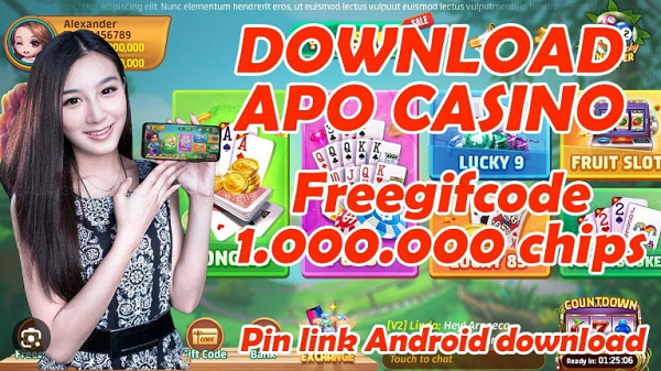 apo casino online Philippines download and get free gift code 1000000 chips 