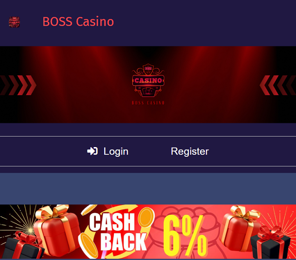 boss casino online philippines register and get 6% cash back