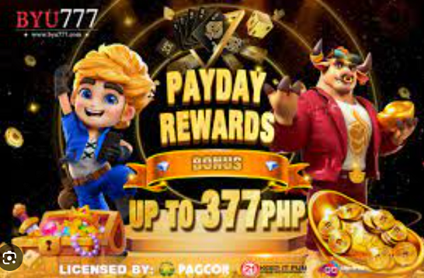 byu777 payday rewards bonus up to 377 php 