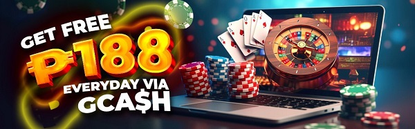 Online casino Get free 188 pesos everyday via gcash 