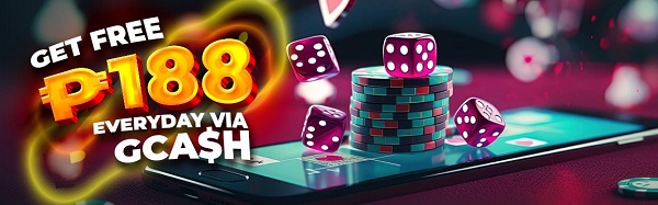 online casino get free 188 php everyday via gcash 