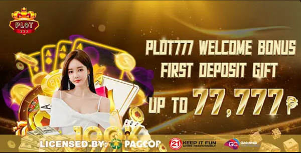 PLDT777 online casino welcome bonus first deposit gift up to 77,777 php 