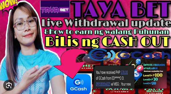 tayabet live withdrawl update how to earn ng walang puhujnan bilis ng cash out register and get free 888 php bonus
