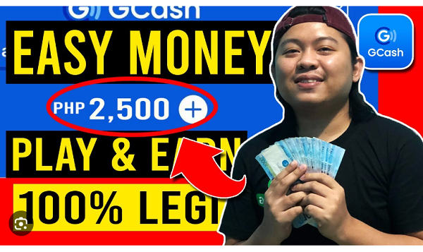 How can I earn money from GCash by playing games?