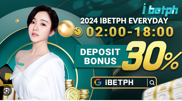 iBetPH 2024 ibetph everyday deposit bonus 30%